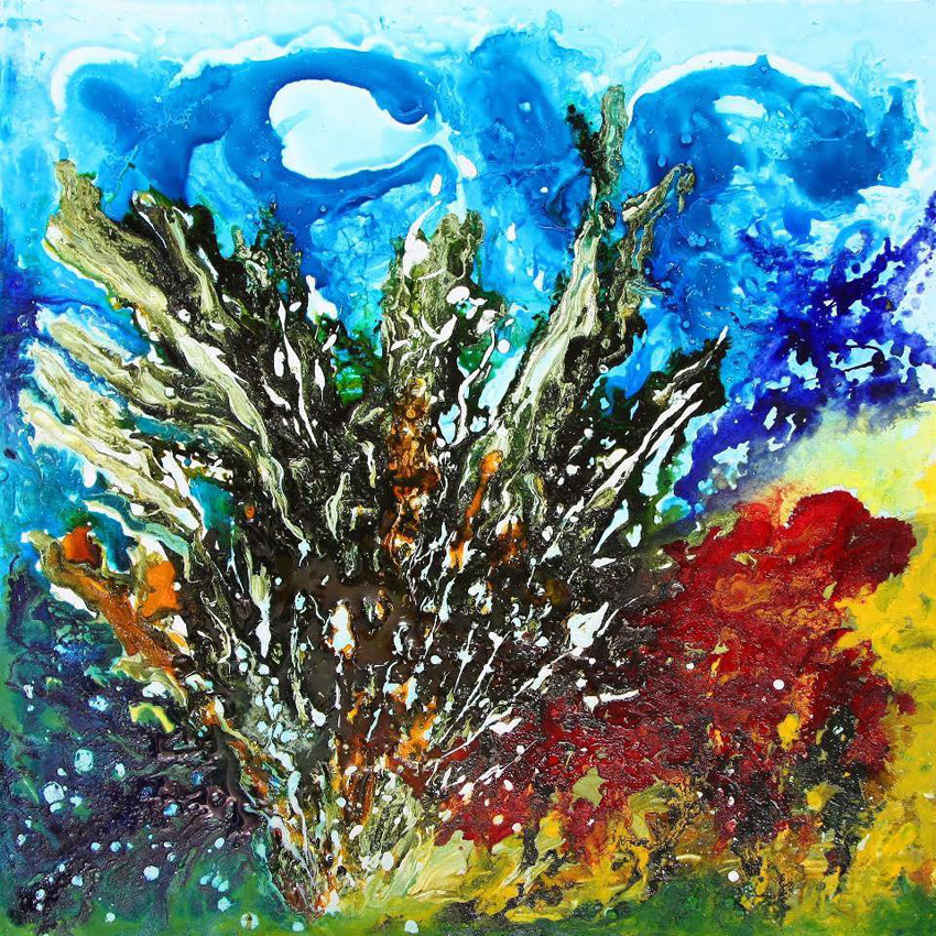 Il Posto delle Fragole — Jole Caleffi — opera astratta